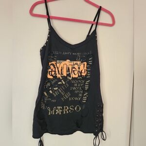 Edgy tank top